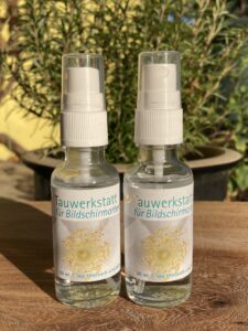 Spray Bildschirmarbeit